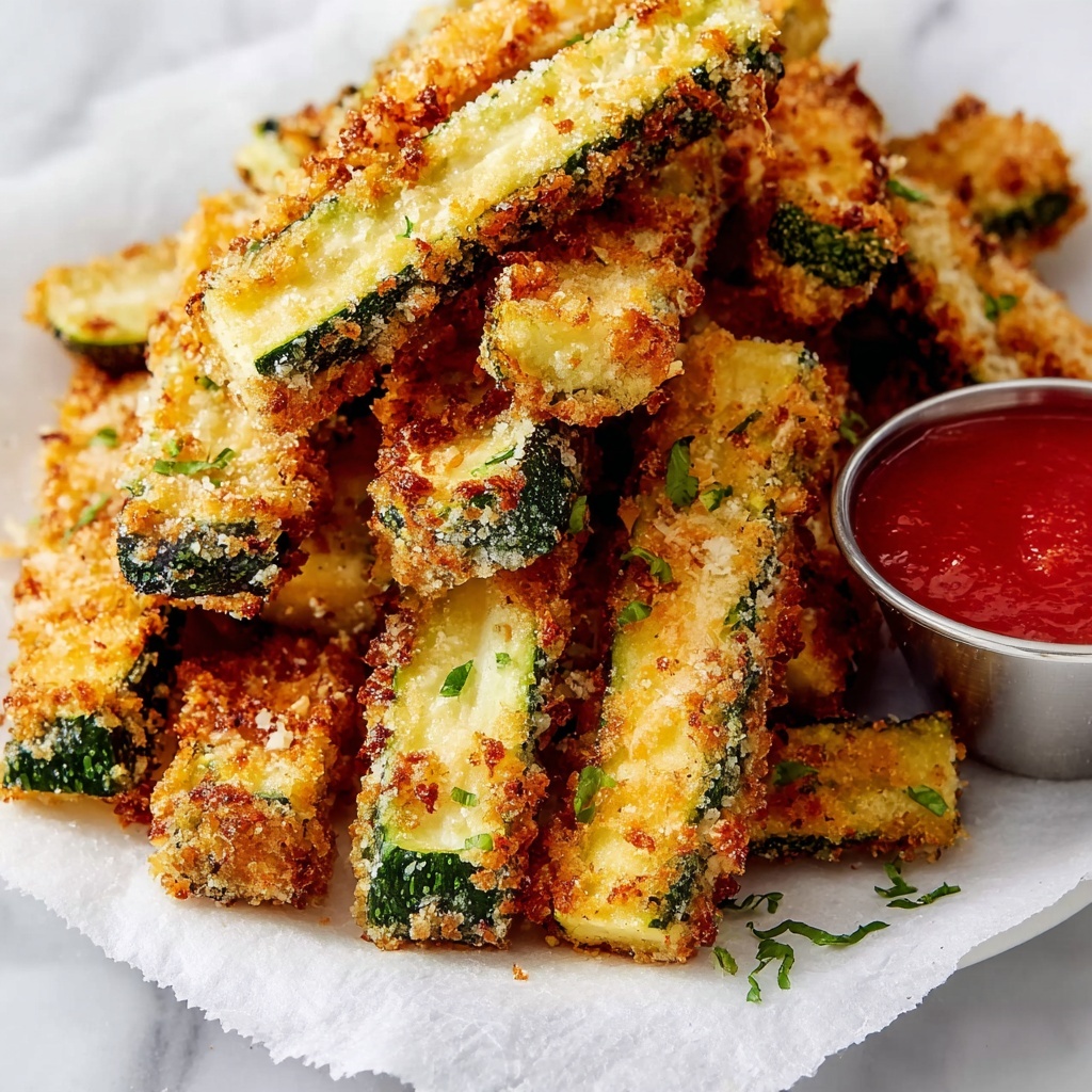Baked Zucchini Fries Recipe - Recipe Image