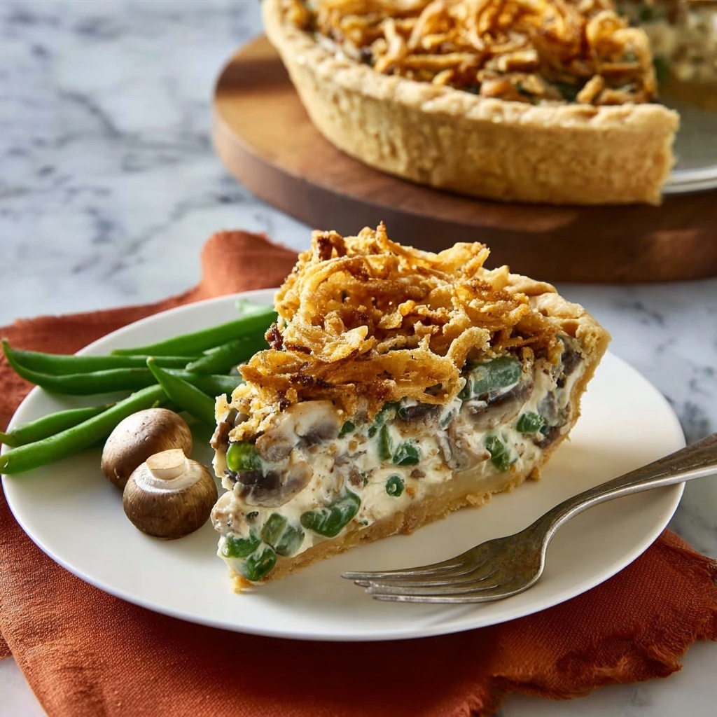 Green Bean Pie with Ritz Cracker Pie Crust Recipe - Recipe Image