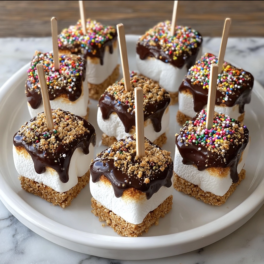 Halloween S’mores Pops Recipe - Recipe Image