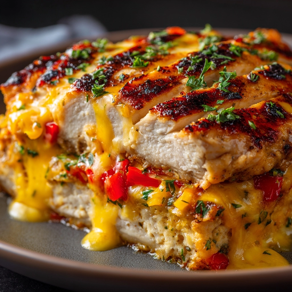 Baked Fajita Chicken Breasts Recipe - Recipe Image