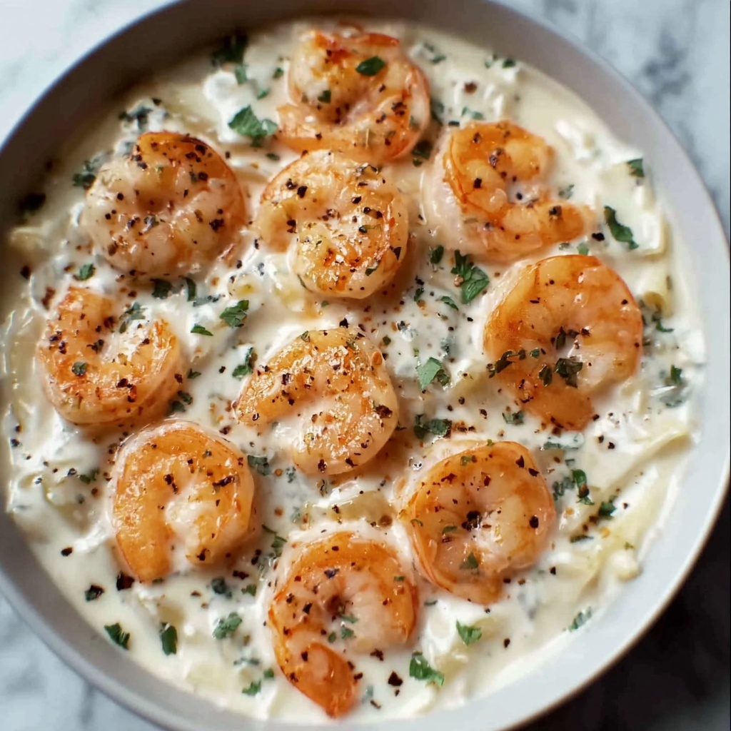 Shrimp Fettuccine Alfredo Recipe - Recipe Image