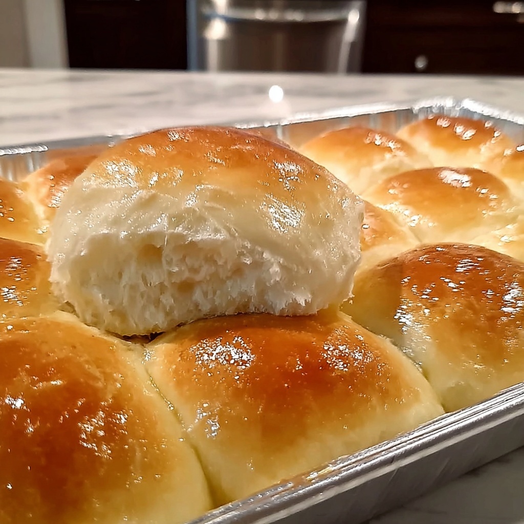 Soft and Buttery Homemade Rolls Recipe - Recipe Image
