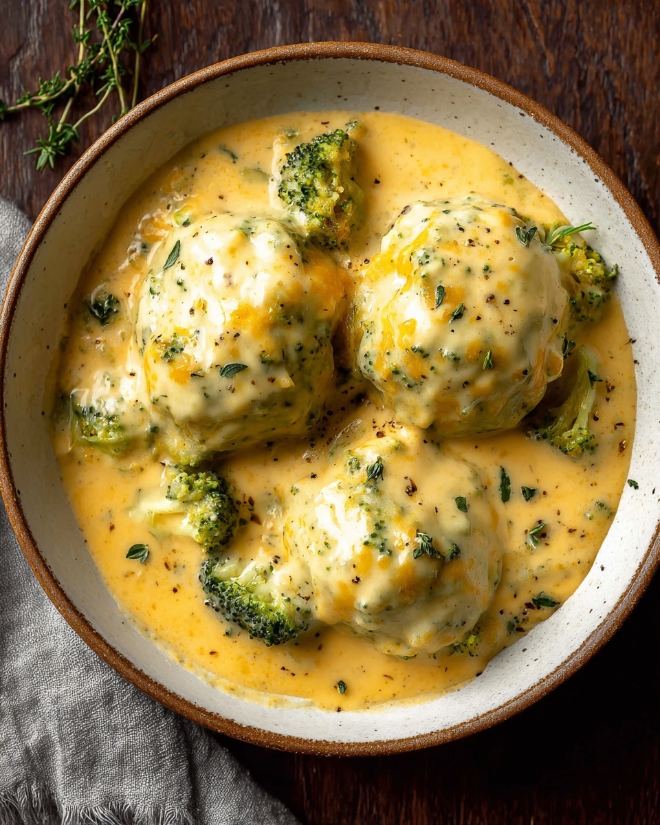 One Pot Broccoli Cheddar and Dumplings Recipe - Recipe Image