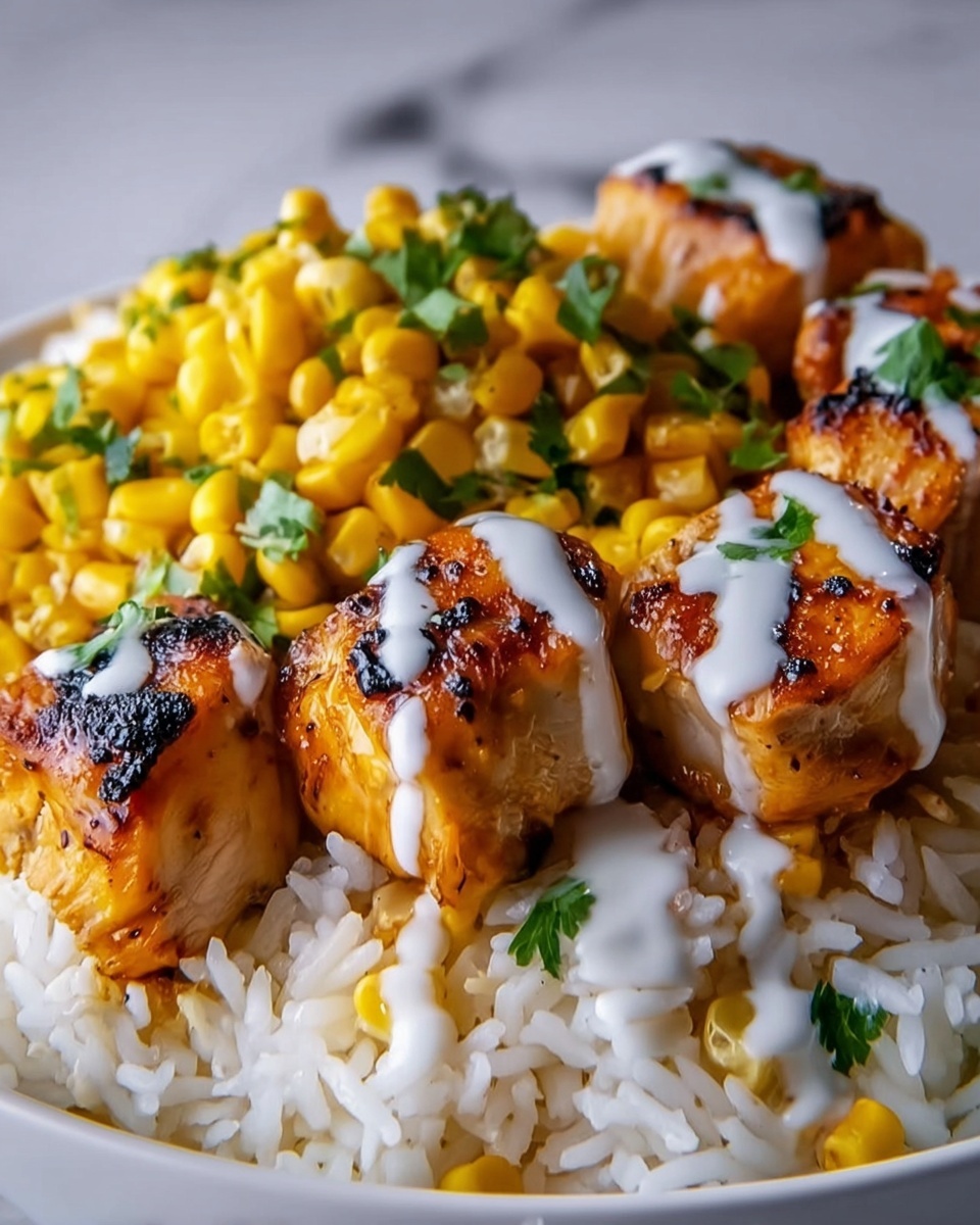 Street Corn Chicken Rice Bowl Recipe - Recipe Image