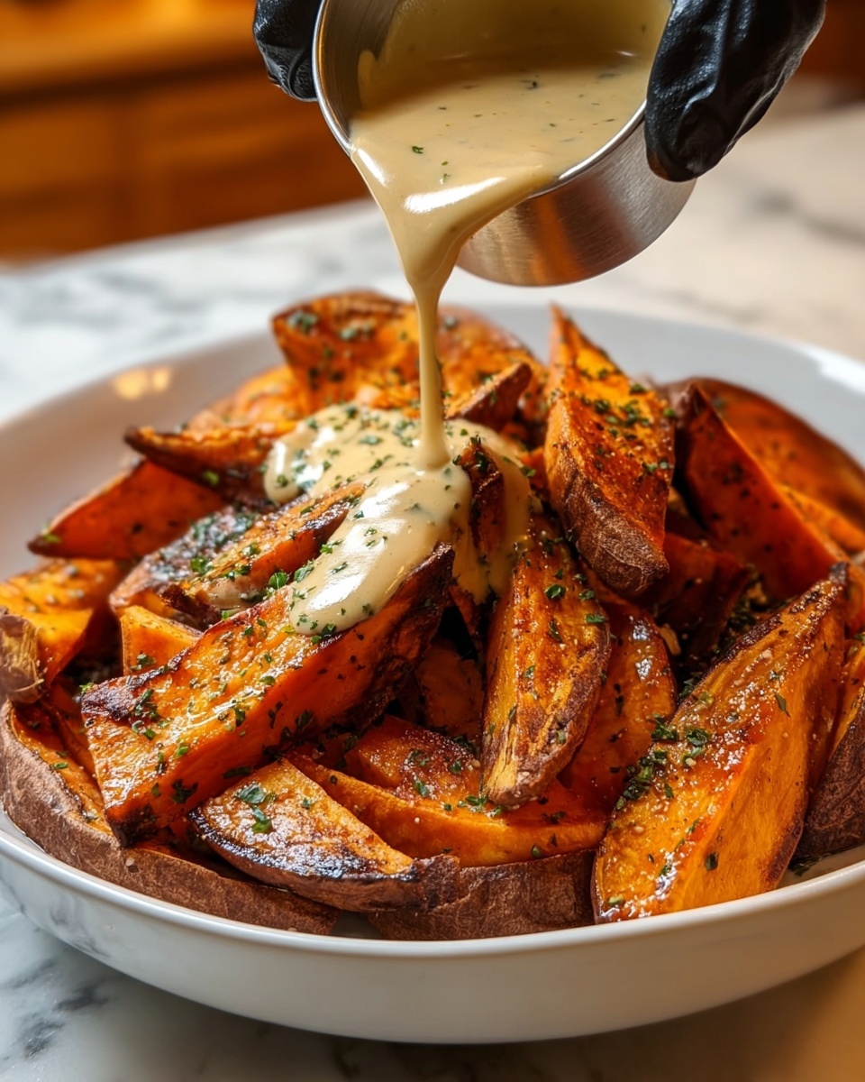 Smoky Roasted Sweet Potatoes with Chipotle Mayo Recipe - Recipe Image