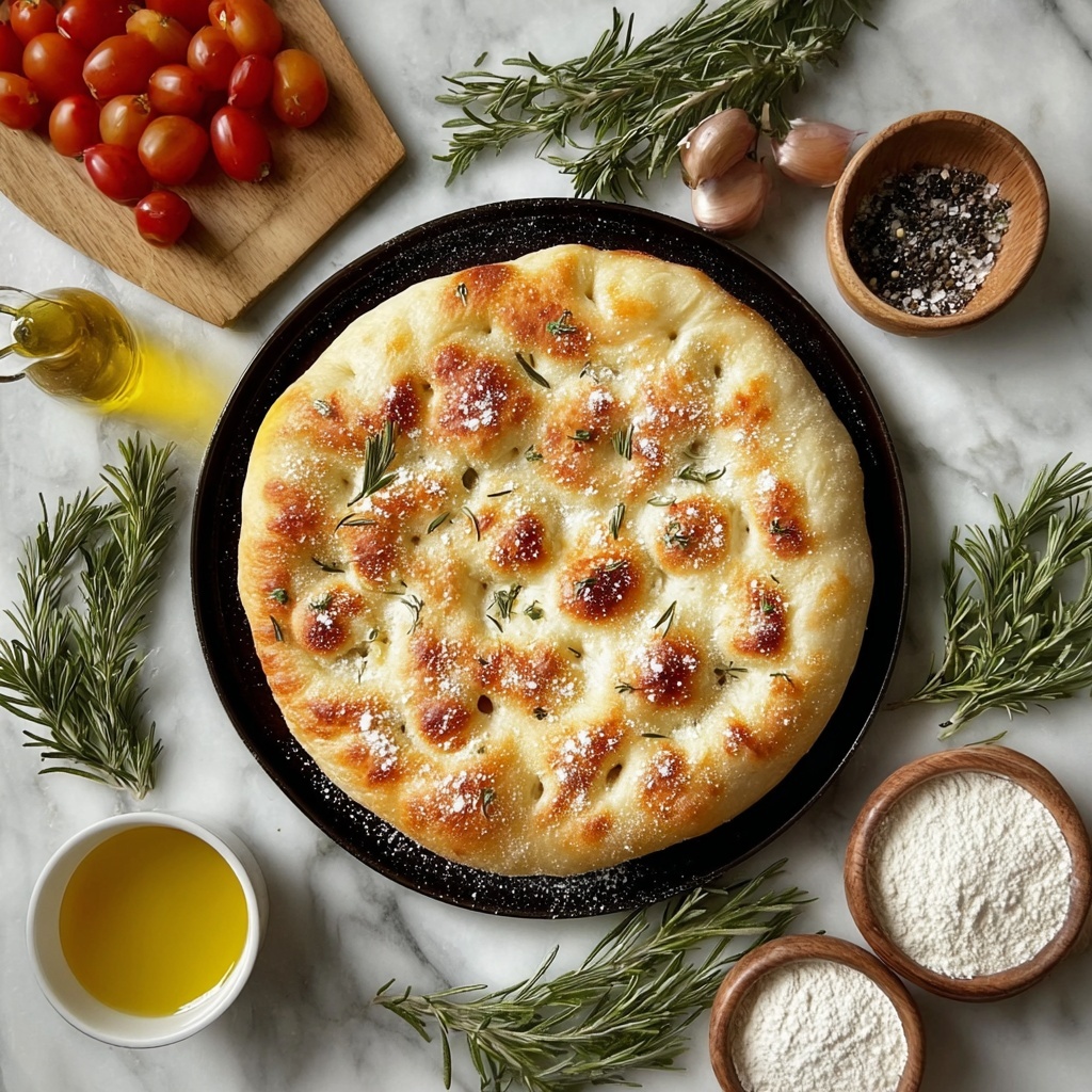 Homemade Focaccia Bread Recipe - Recipe Image