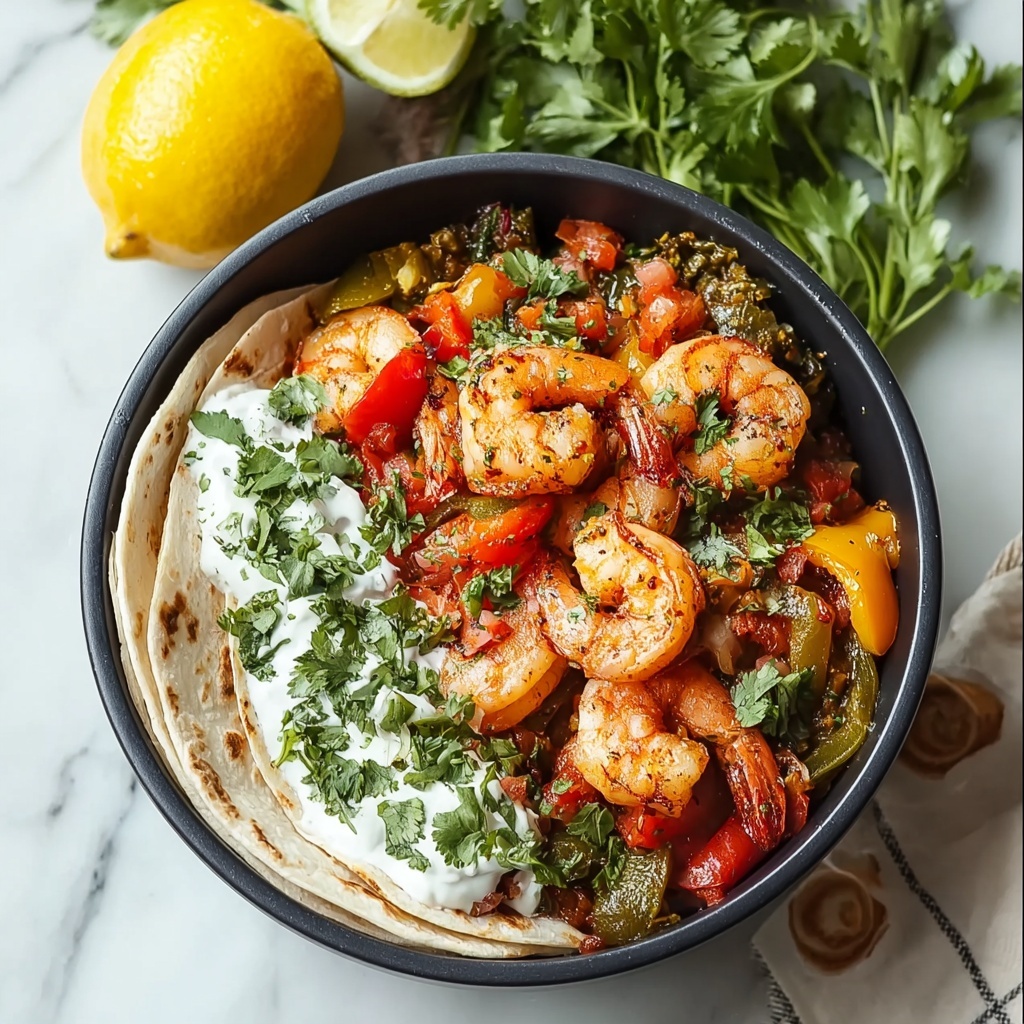 Spicy Shrimp Tacos with Cabbage and Cilantro Recipe - Recipe Image