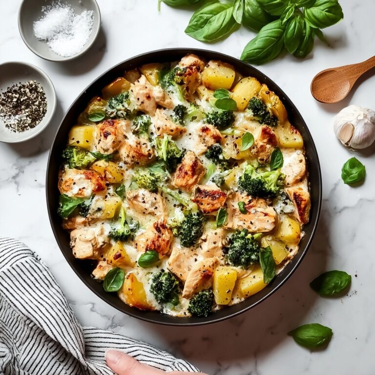 Baked Potato Chicken and Broccoli Casserole Recipe