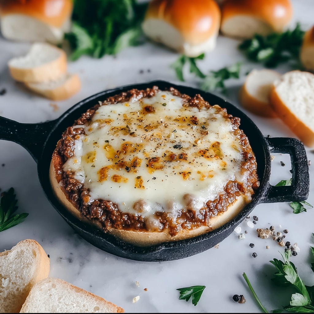 Mustard Horseradish and White Cheddar Patty Melt Recipe - Recipe Image