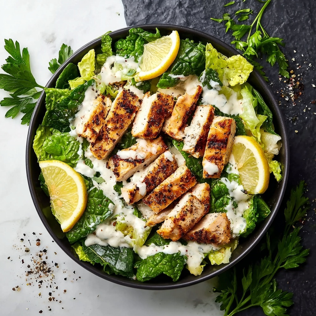 Grilled Chicken Caesar Salad Recipe - Recipe Image