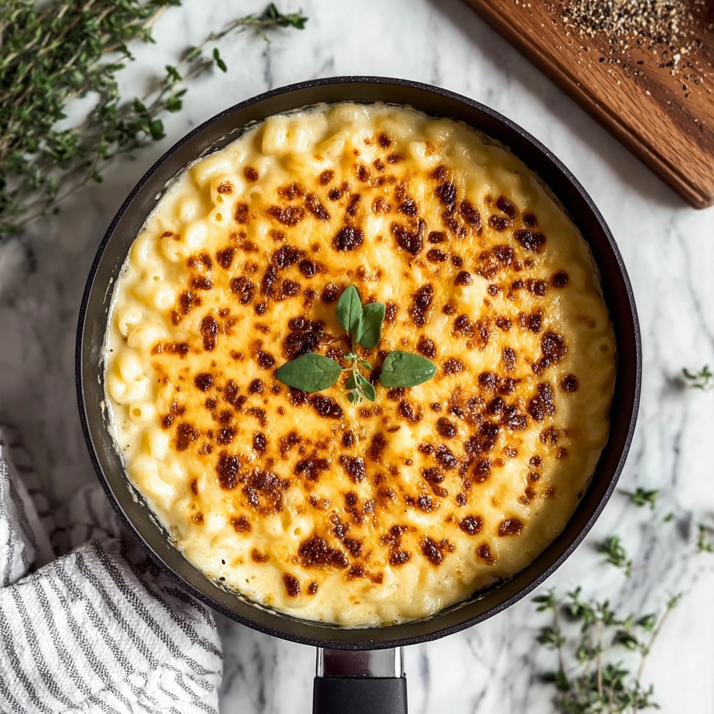 Creamy Cheddar Mac and Cheese with Toasted Breadcrumbs Recipe - Recipe Image