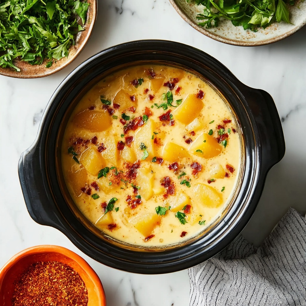 Instant Pot Cajun Potato Soup Recipe - Recipe Image