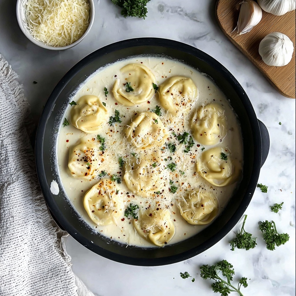 Tortellini Alfredo Recipe - Recipe Image