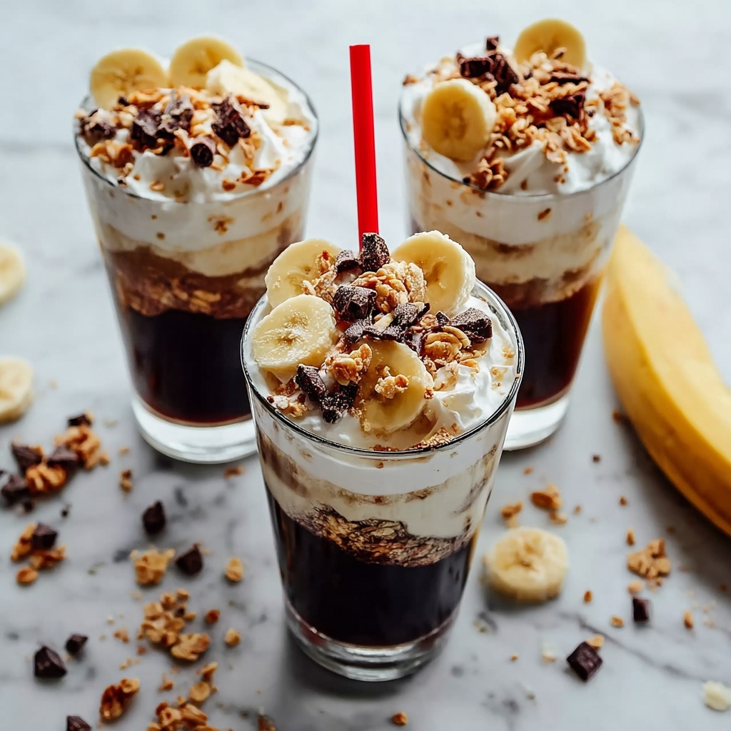 Banana Split Milkshake Recipe - Recipe Image
