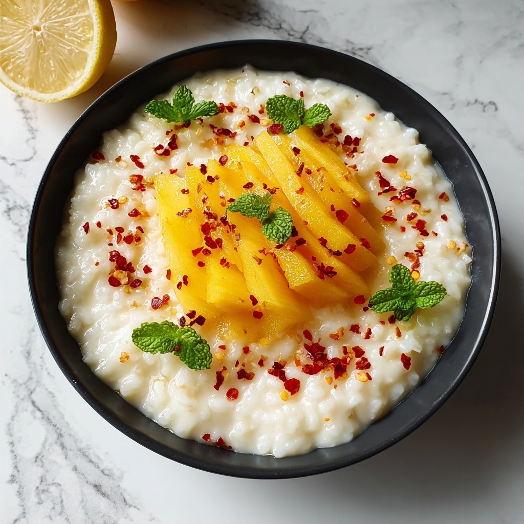 Hawaiian Coconut Pineapple Rice Pudding Recipe - Recipe Image