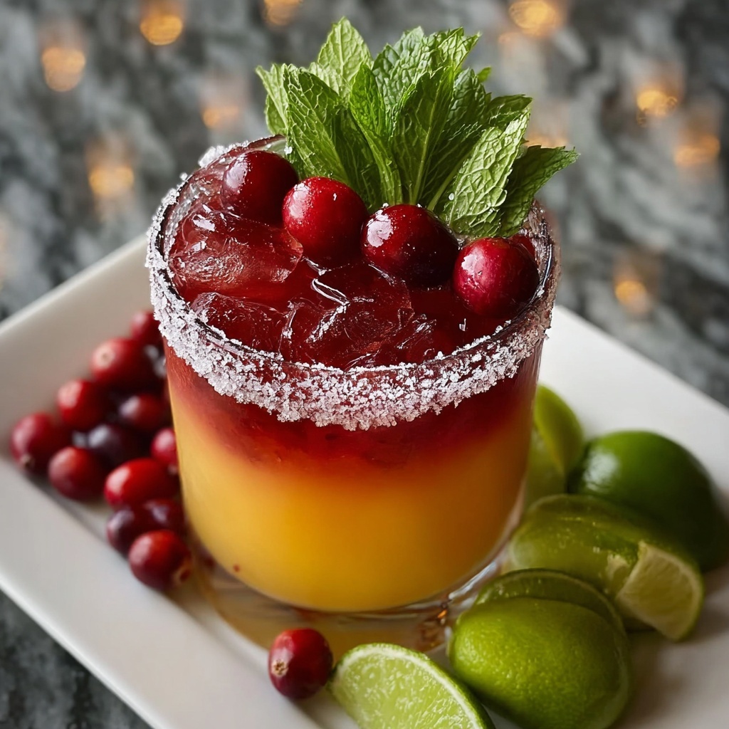 Christmas Mistletoe Margarita Recipe - Recipe Image