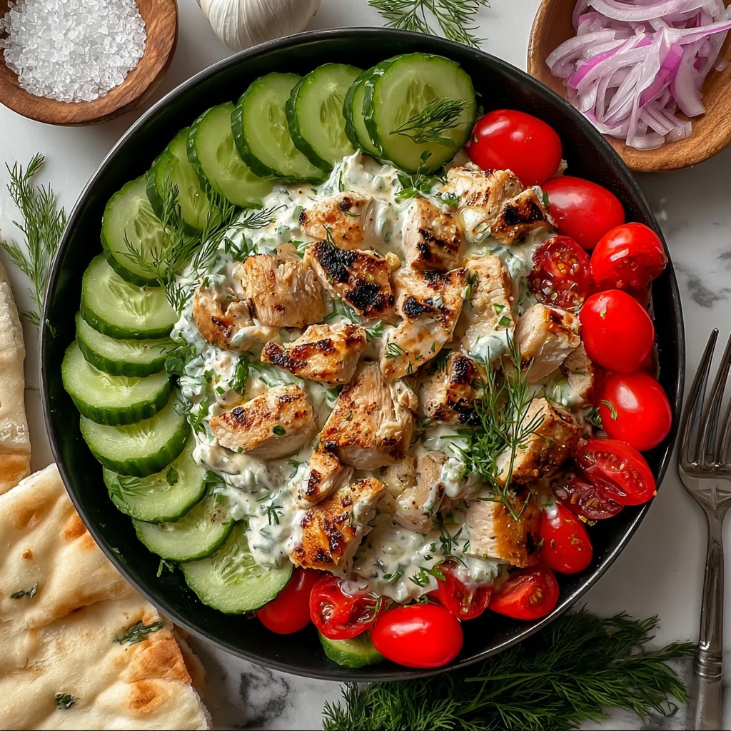 Tzatziki Chicken Salad Recipe - Recipe Image