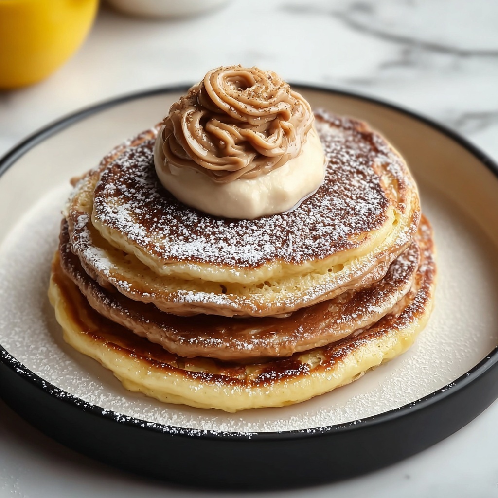 Fluffy Cinnamon Roll Pancakes Recipe - Recipe Image