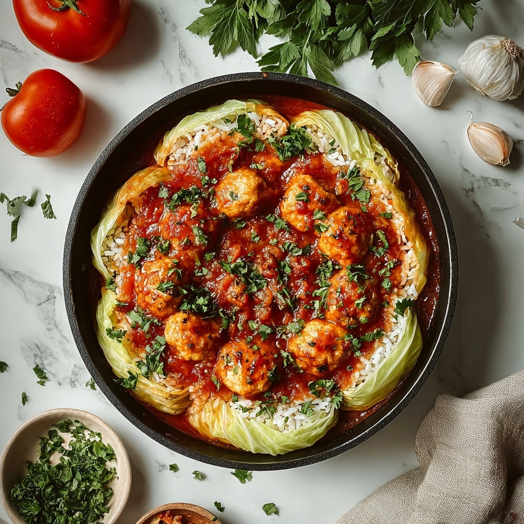 Lahana Sarma (Stuffed Cabbage Rolls) Recipe - Recipe Image