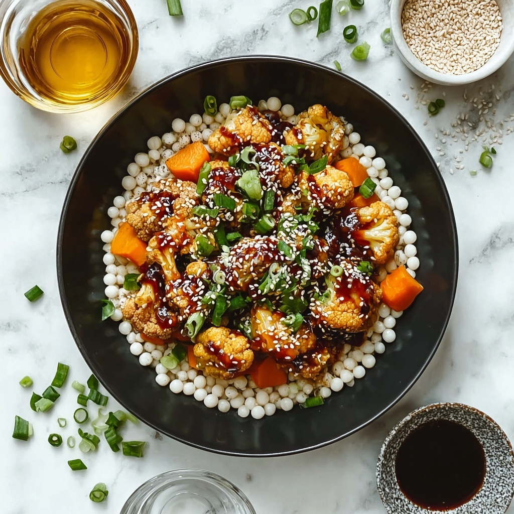 Sticky Sesame Cauliflower Wings Recipe - Recipe Image