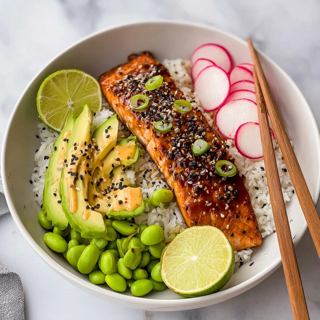 Teriyaki Salmon Bowl Recipe - Recipe Image