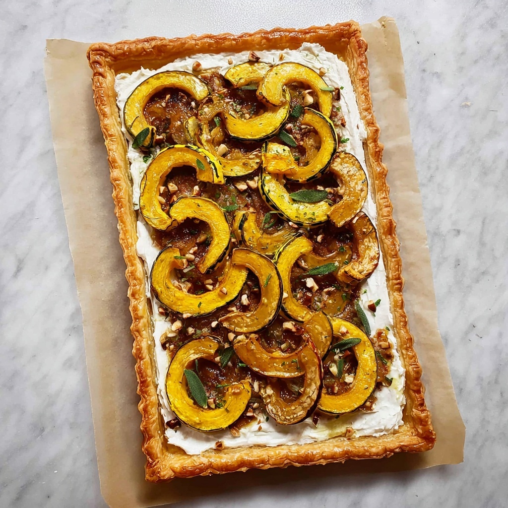 Delicata Squash Tart Recipe - Recipe Image