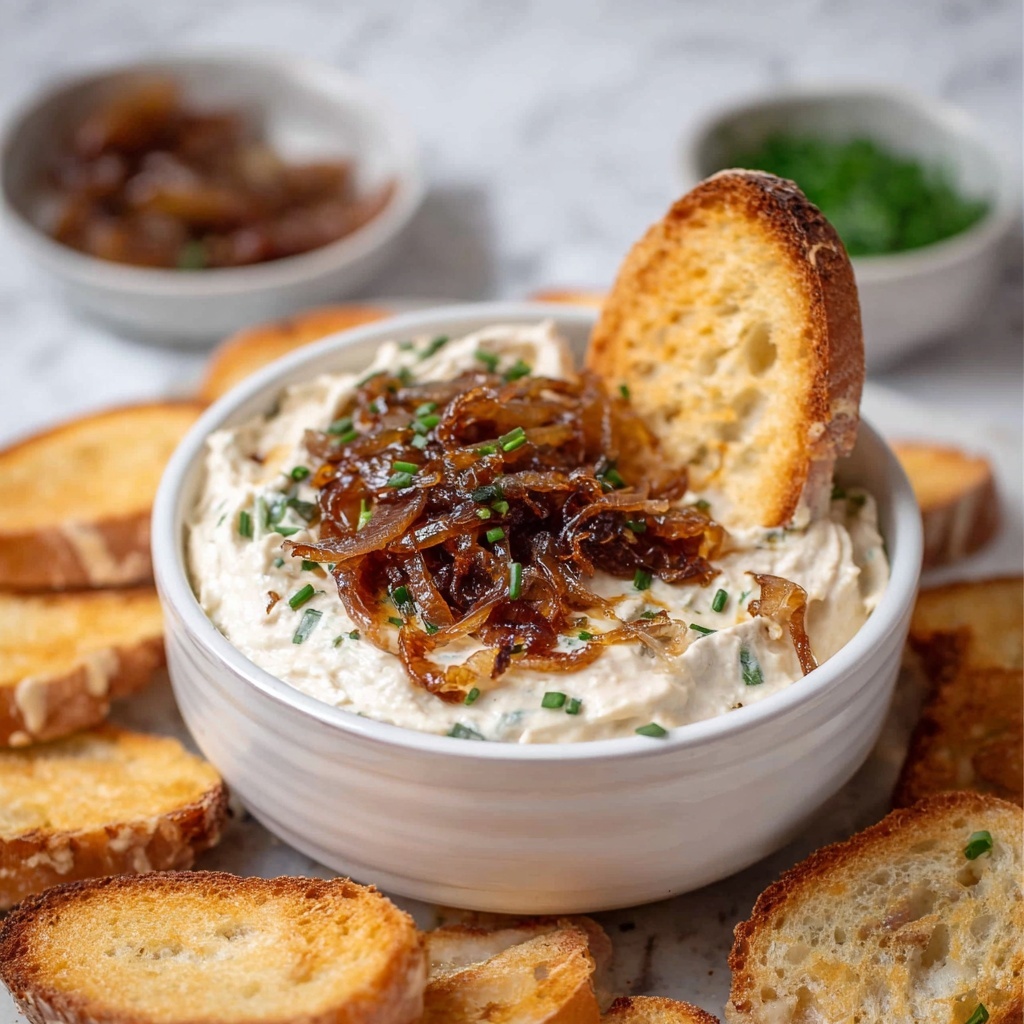 Caramelized Onion Dip Recipe - Recipe Image