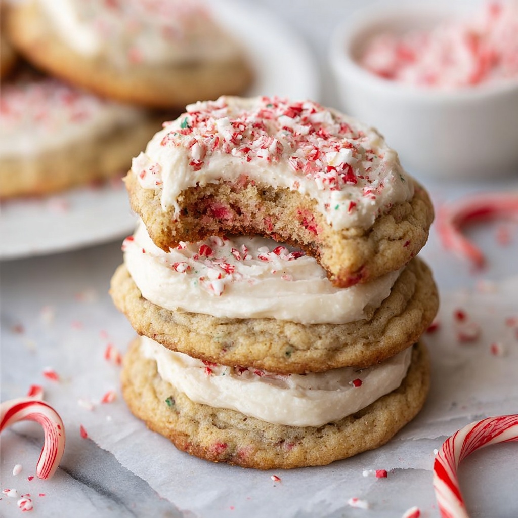 Candy Lasses: Molasses Cookies with Peppermint Recipe - Recipe Image