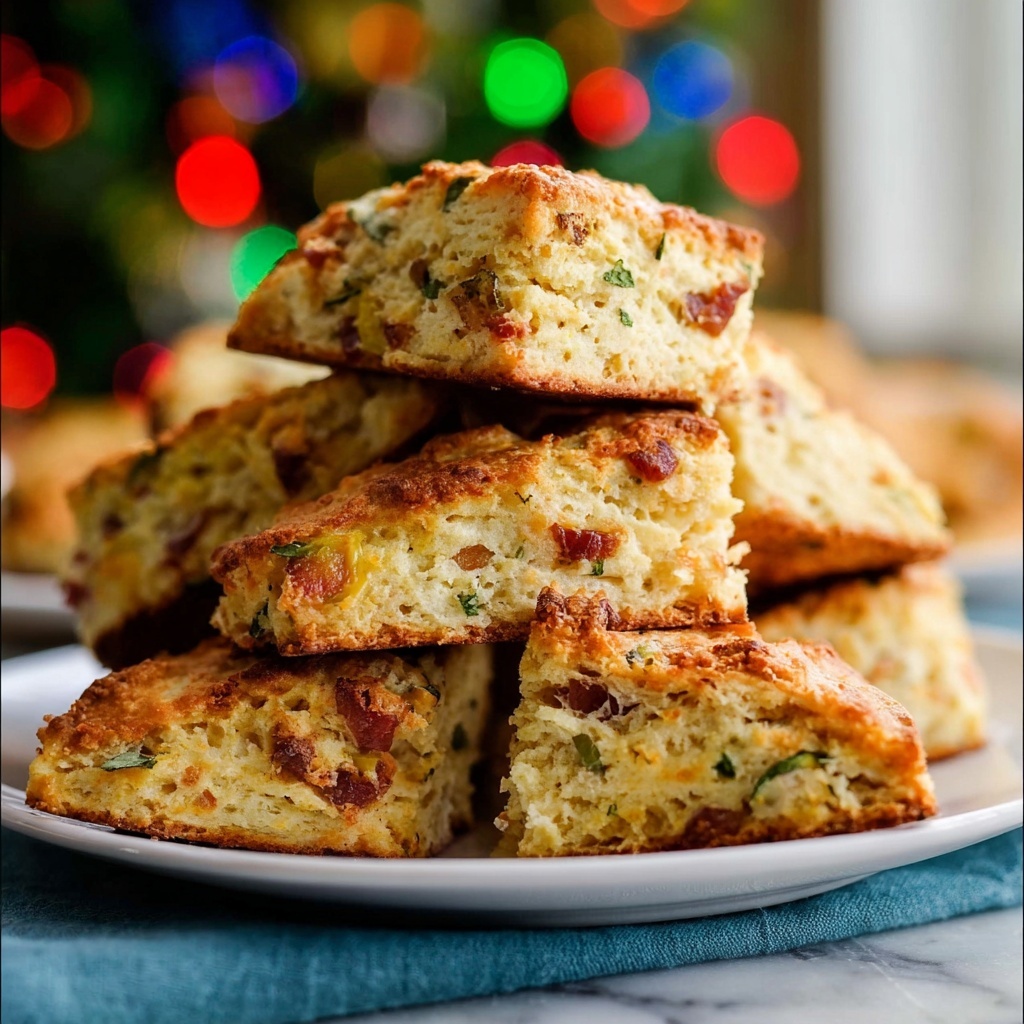 Overnight Bacon and White Cheddar Scones Recipe - Recipe Image