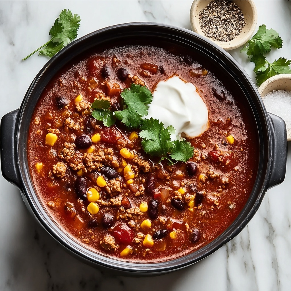 Ground Beef Enchilada Soup Recipe - Recipe Image