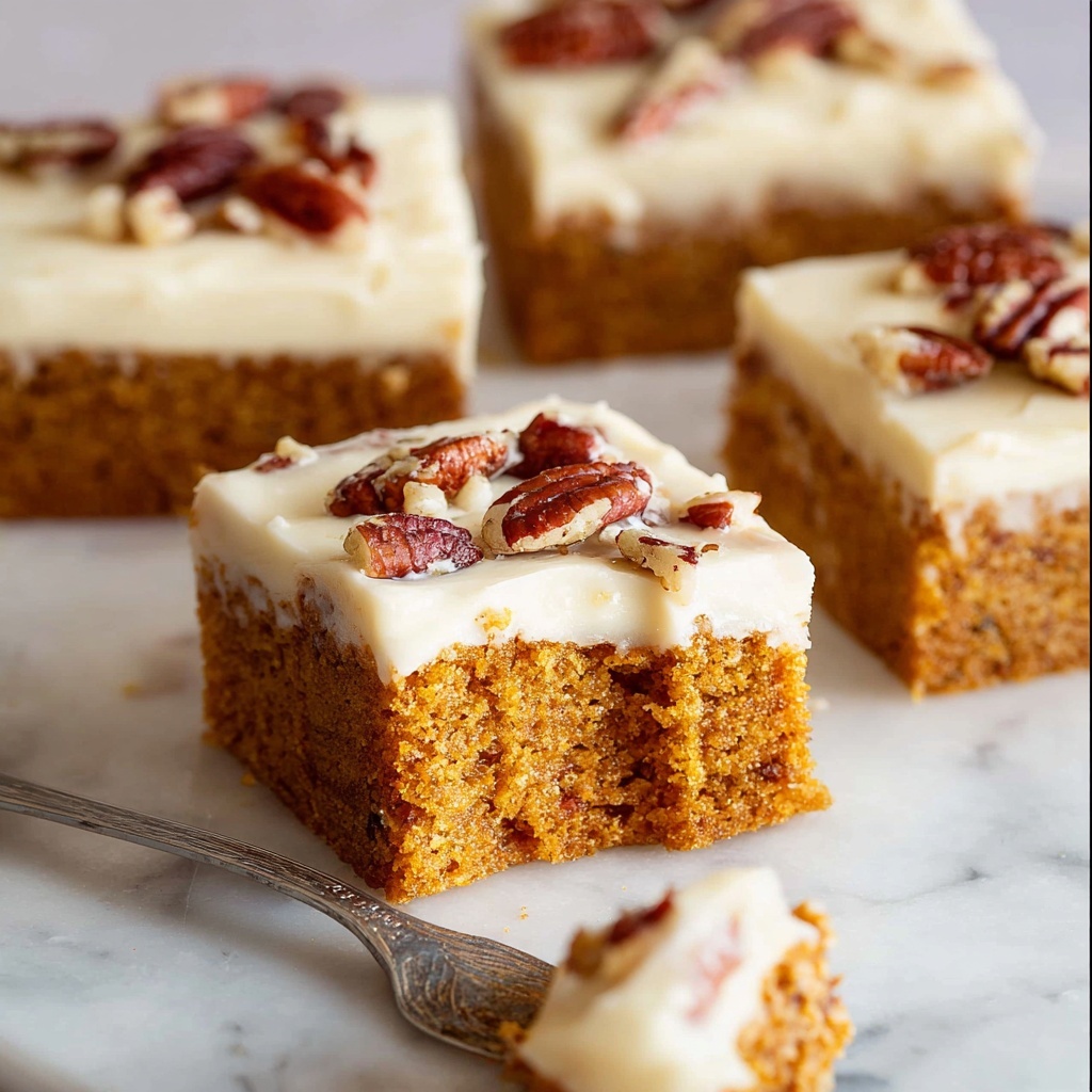 Pumpkin Bars with Cream Cheese Frosting Recipe - Recipe Image