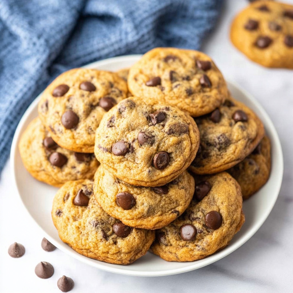Christmas Pumpkin Chocolate Chip Cookies Recipe - Recipe Image
