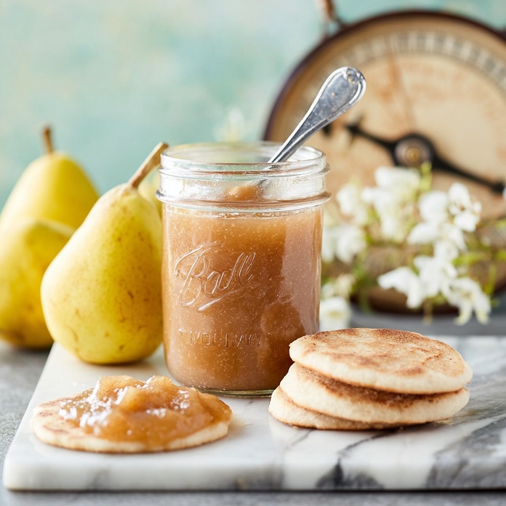 One Hour Easy Pear Butter Recipe - Recipe Image