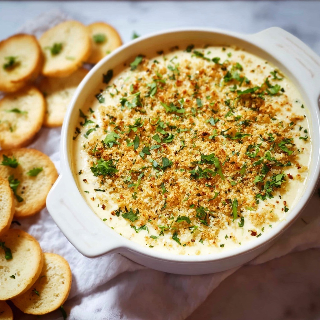 Hot and Cheesy Baked Shrimp Scampi Dip Recipe - Recipe Image