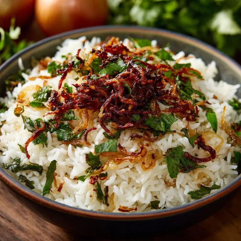 Buttery Onion Rice Side Recipe