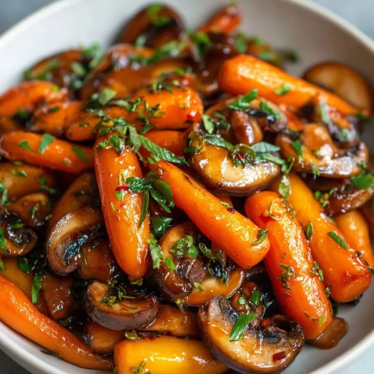 Pickled Shiitake Mushrooms and Carrots Recipe