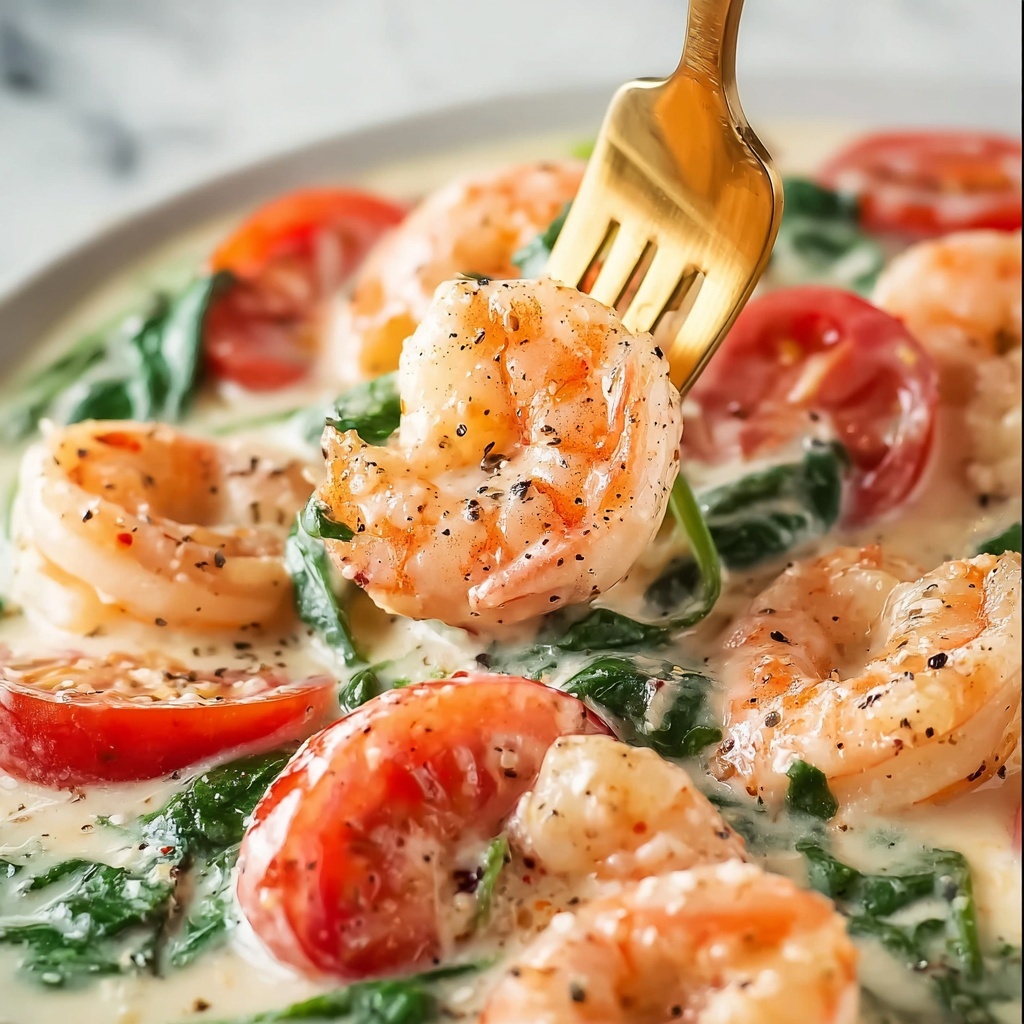 Tuscan Shrimp with Sun-Dried Tomatoes and Cream Recipe - Recipe Image