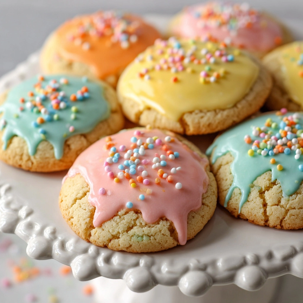 Easter Egg Sugar Cookies Recipe - Recipe Image