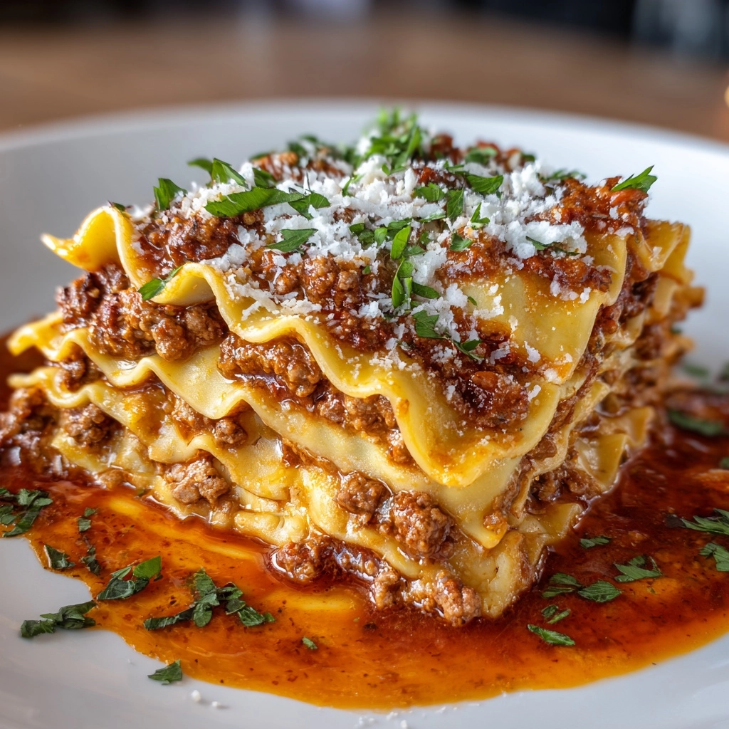 Easy Crockpot Ravioli Lasagna Recipe - Recipe Image