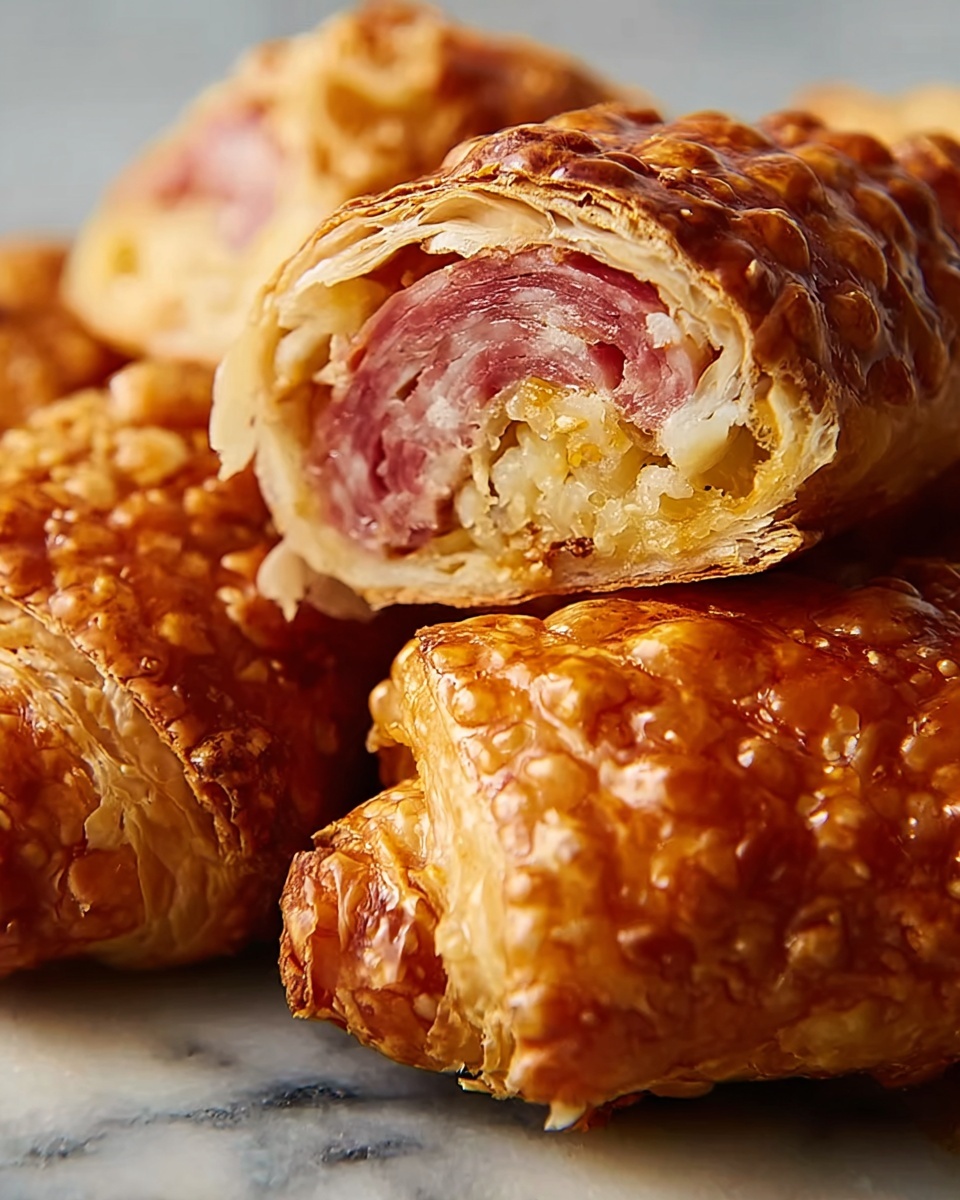 Corned Beef and Sauerkraut Egg Rolls Recipe - Recipe Image