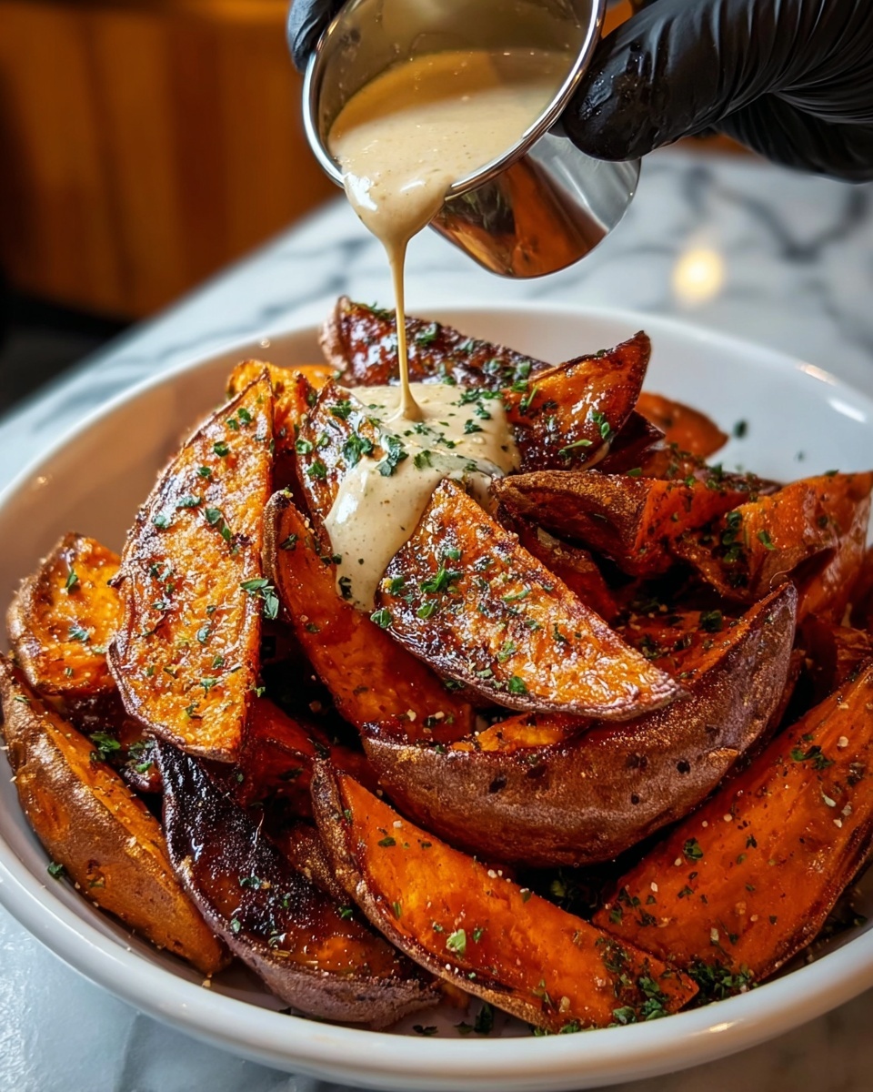 Smoky Roasted Sweet Potatoes with Chipotle Mayo Recipe - Recipe Image