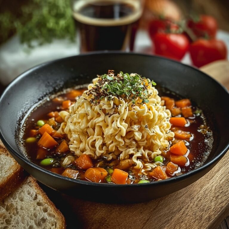 Easy Saucy Ramen Noodles Recipe