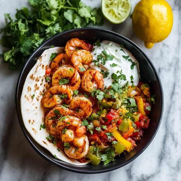Spicy Shrimp Tacos with Cabbage and Cilantro Recipe