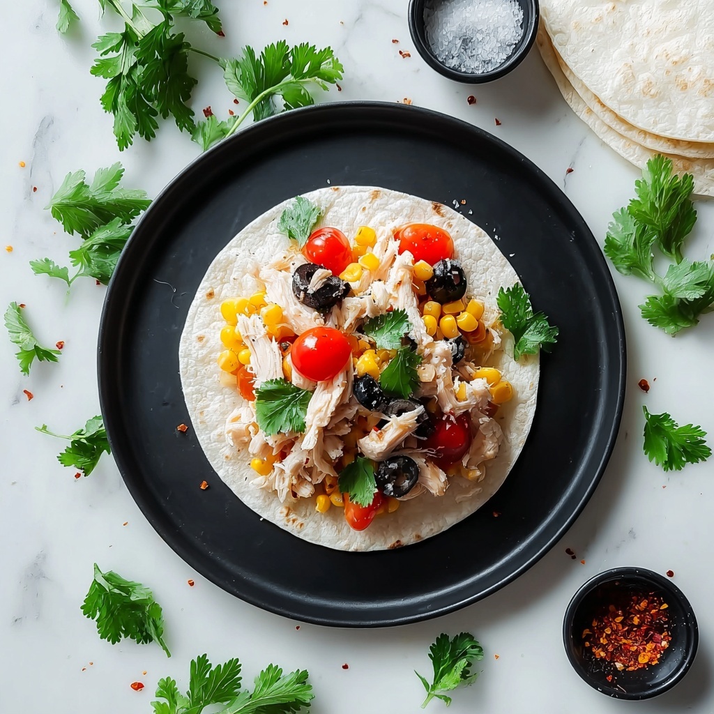 Southwest Chicken Wraps Recipe - Recipe Image