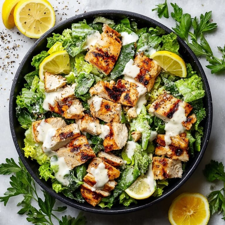 Grilled Chicken Caesar Salad Recipe