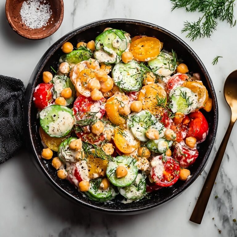 Tzatziki Chickpea Salad Recipe