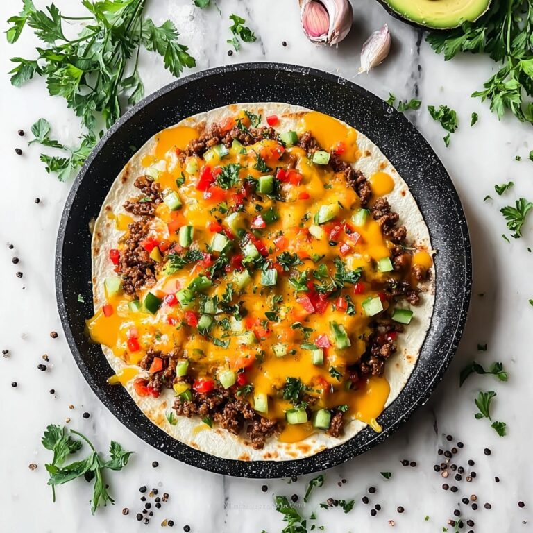 Smashed Cheeseburger Tacos Recipe