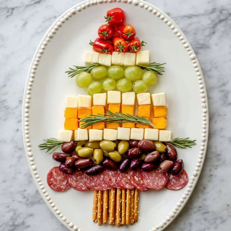 Christmas Tree Appetizer Platter Recipe