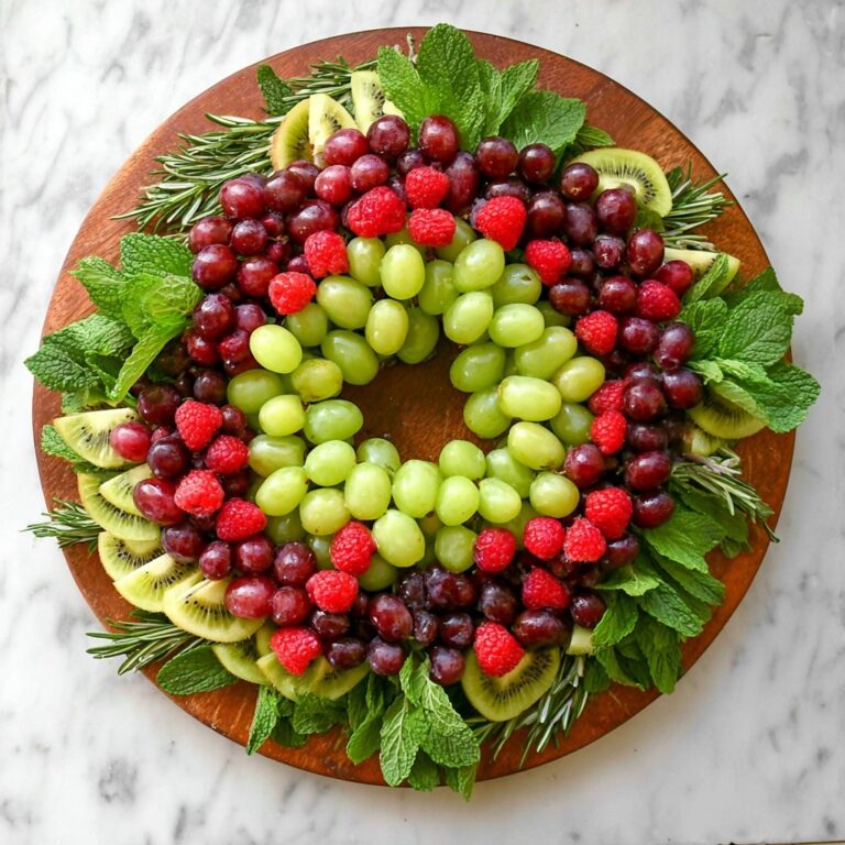 Christmas Fruit Wreath Recipe