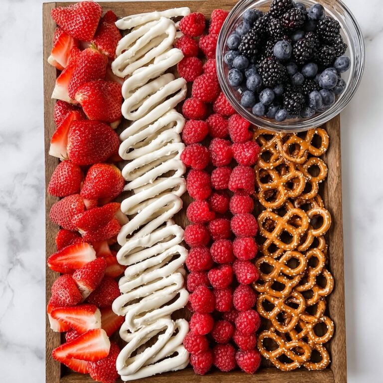 Flag Fruit Tray Recipe